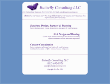 Tablet Screenshot of butterflyconsulting.com